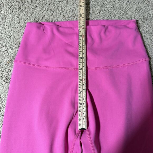 Lululemon Women’s Mid Rise Hot Pink Leggings 23” Athletic Activewear Yoga Sz 4 - Picture 8 of 9